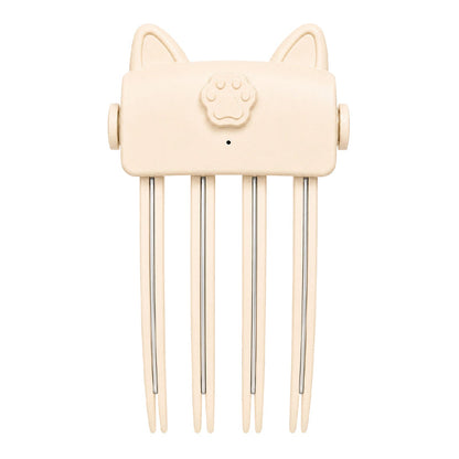 Wireless Heated Root Lift Clip, Salon Crown Volume for Fine Hair, 3-Step Styling, Compact Travel Design, Gentle Heat, Polished Finish