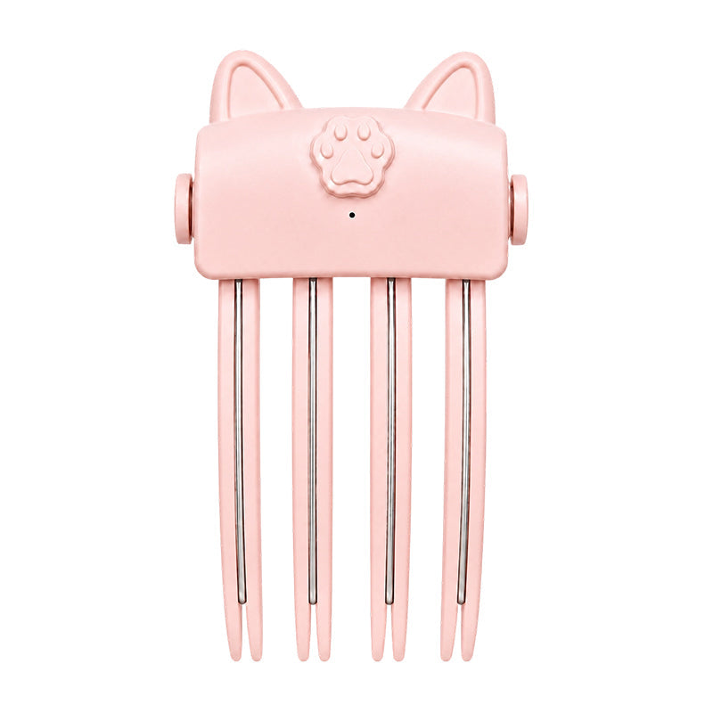 Wireless Heated Root Lift Clip, Salon Crown Volume for Fine Hair, 3-Step Styling, Compact Travel Design, Gentle Heat, Polished Finish