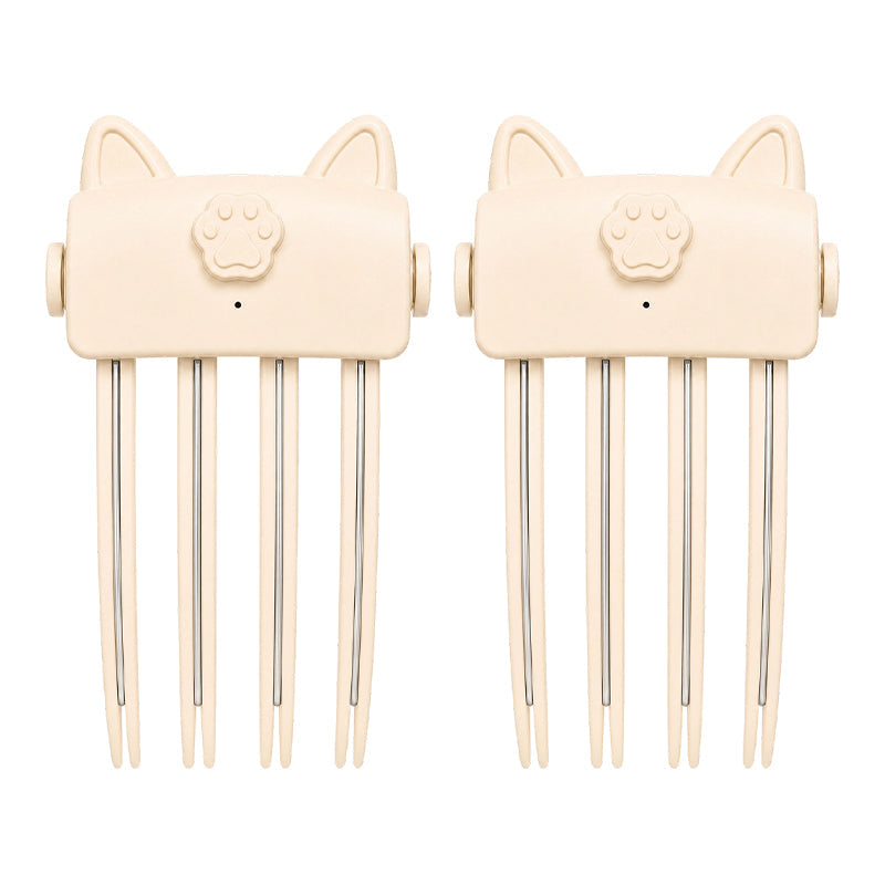 Wireless Heated Root Lift Clip, Salon Crown Volume for Fine Hair, 3-Step Styling, Compact Travel Design, Gentle Heat, Polished Finish