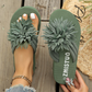 Women Floral Flip Flops Lightweight Summer Slippers