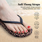 Women's Leopard Print Flip Flops, Soft Thong Sandals, Textured Traction Outsole, Flexible & Durable, Summer Beach Casual Wear
