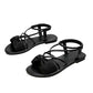 Women's Criss-Cross Strap Flat Sandals