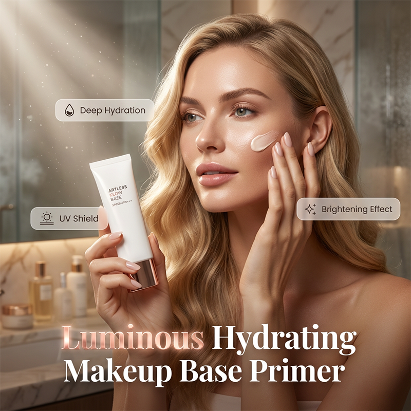 Full Coverage Long-Lasting Liquid Foundation-Keeps makeup fresh and vibrant.