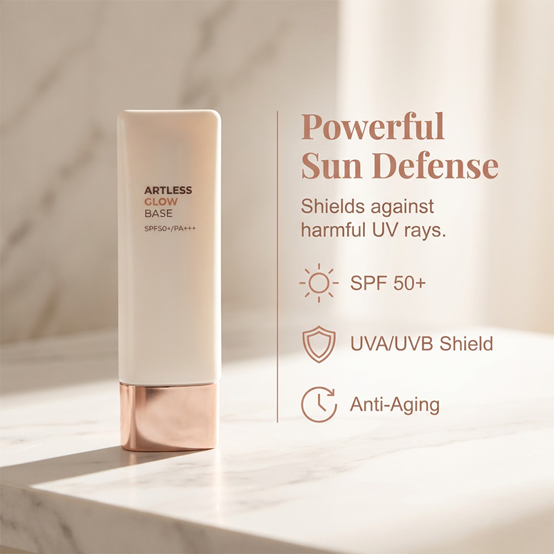 Full Coverage Long-Lasting Liquid Foundation-Keeps makeup fresh and vibrant.