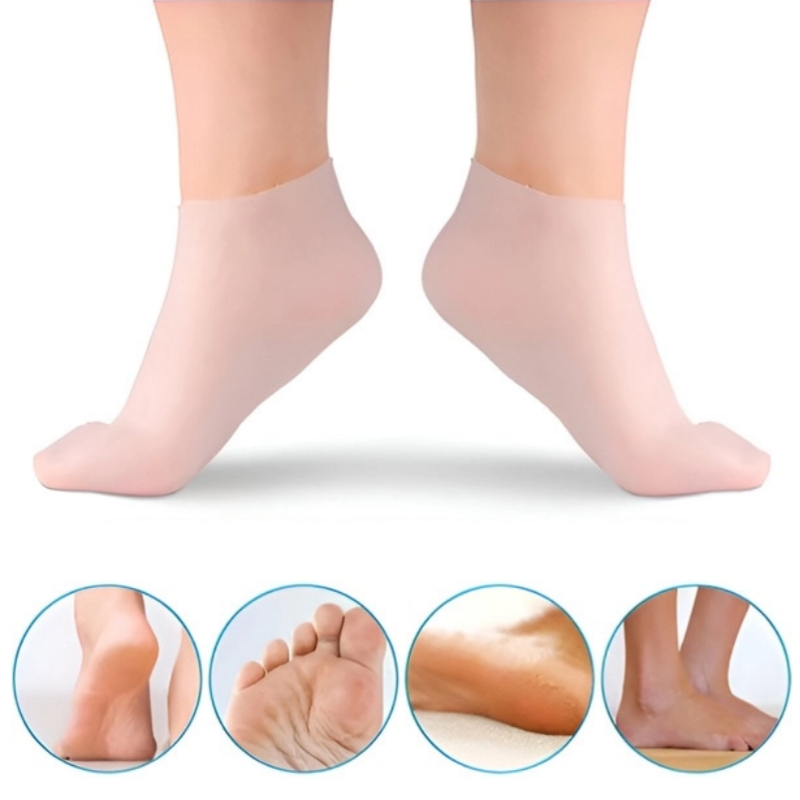 Silicone Gel Moisturizing Socks