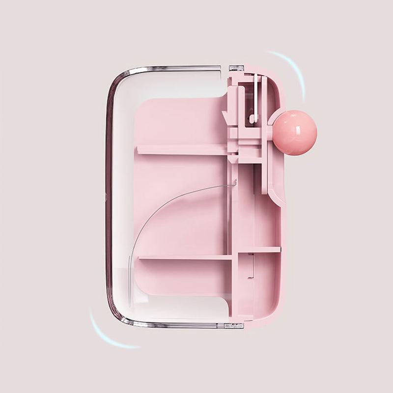 Automatic Pop-Up Floss Dispenser, One-Button Release, Dust-Proof Sealed Storage, Compact Portable, Home & Travel