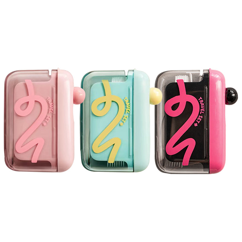 Automatic Pop-Up Floss Dispenser, One-Button Release, Dust-Proof Sealed Storage, Compact Portable, Home & Travel