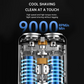 AI Intelligent Shaver – Auto-Sensing Beard Adaptive Motor, Magnetic Suction Head, Fast-Charging 60-Min Runtime, LED Display for Men