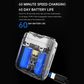 AI Intelligent Shaver – Auto-Sensing Beard Adaptive Motor, Magnetic Suction Head, Fast-Charging 60-Min Runtime, LED Display for Men
