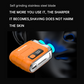 AI Intelligent Shaver – Auto-Sensing Beard Adaptive Motor, Magnetic Suction Head, Fast-Charging 60-Min Runtime, LED Display for Men