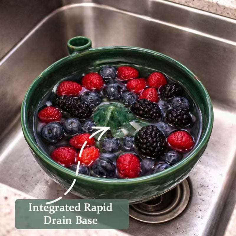 Berry Swirl Washing & Serving Bowl