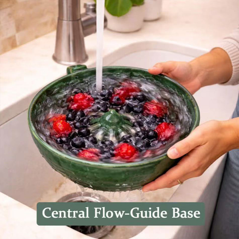 Berry Swirl Washing & Serving Bowl