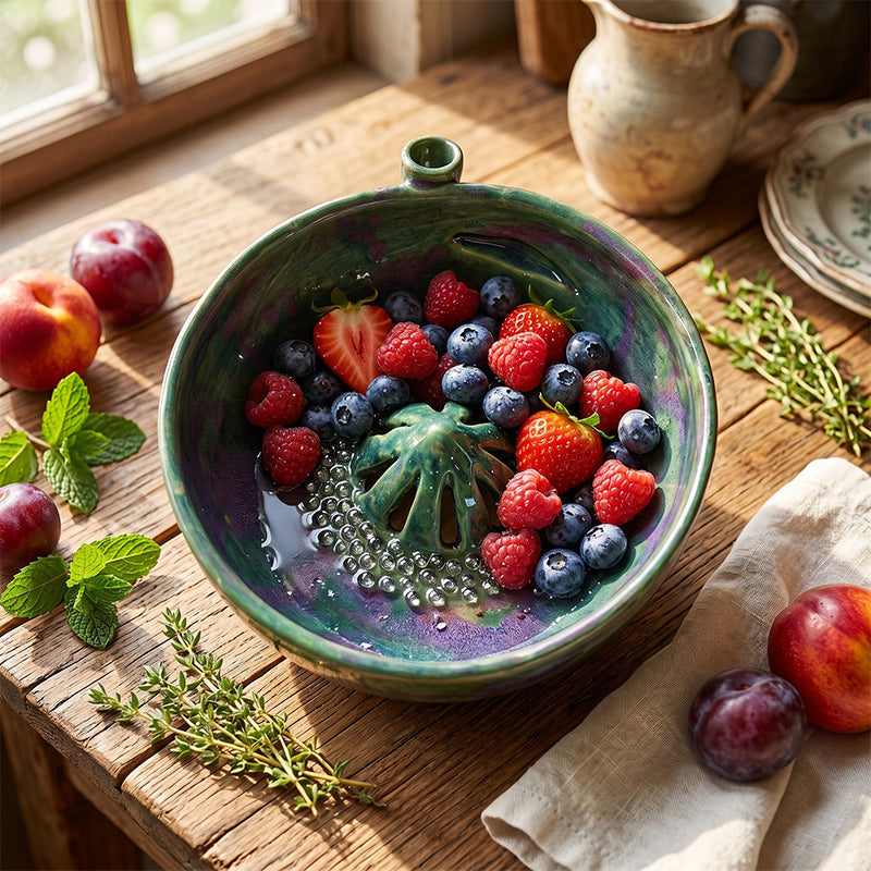 Berry Swirl Washing & Serving Bowl