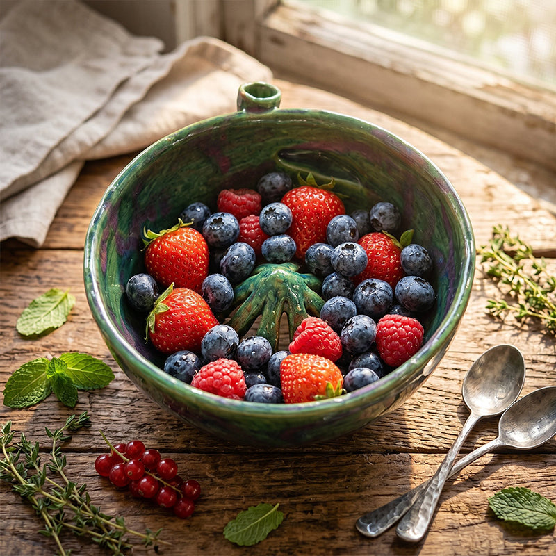 Berry Swirl Washing & Serving Bowl