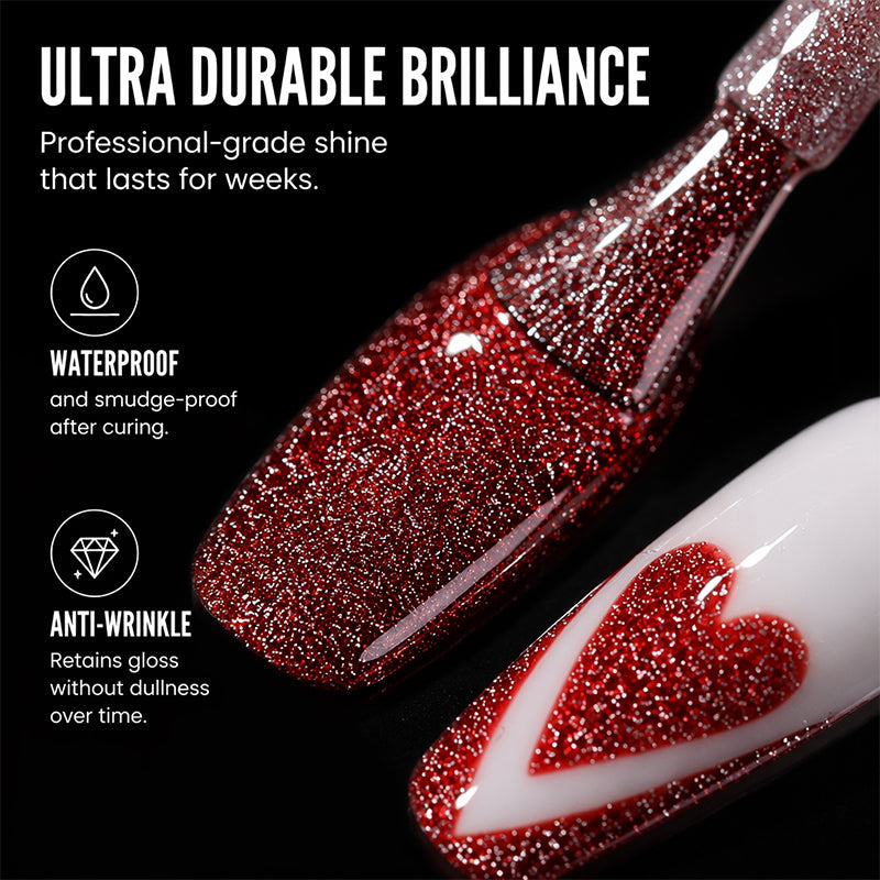 Reflective Glitter Gel Nail Polish Liner