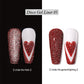 Reflective Glitter Gel Nail Polish Liner-12 Shades High-Density Glitter Resin,Waterproof & Chip-Resistant for 30 Days