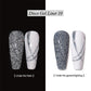Reflective Glitter Gel Nail Polish Liner-12 Shades High-Density Glitter Resin,Waterproof & Chip-Resistant for 30 Days