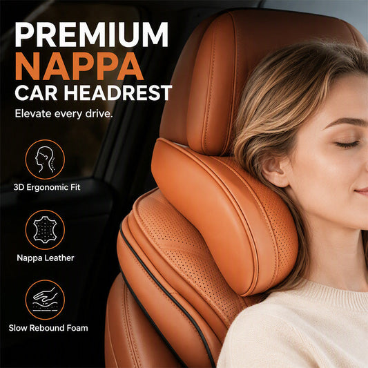 🚗💤 Drive in Comfort! Universal Memory Foam Car Neck Pillow for Long Road Trips