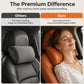 🚗💤 Drive in Comfort! Universal Memory Foam Car Neck Pillow for Long Road Trips