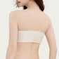 Front Buckle Push-Up Bra – Seamless Invisible Strap Bra with 2-Way Wear, Convertible Strapless Design