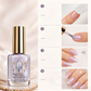 Nail Strengthener with Glossy Finish – Strengthens Weak Nails, Mirror Shine, Fast Air-Dry, Chip-Resistant