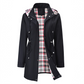 Women‘s Waterproof Trench Coat – Long Hooded Raincoat with Detachable Hood, Adjustable Waist & Multiple Pockets