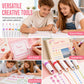 Pattern Roller Pens – Creative Curve Pens for Journaling & DIY Decor, Smooth Floral & Wave Borders, 6-Pack Student Art Supplies