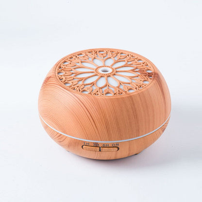 550ml Ultrasonic Aroma Diffuser with 7-Color LED Light