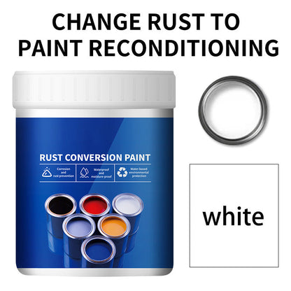 Weatherproof Rust Converter Paint for Metal – Water-Based Non-Toxic Formula, Converts Rust to Protective Layer, Weatherproof Barrier