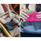Mini Travel Jewelry Bag with Zipper - Soft Lined Travel Storage Bag with Multi-Compartment for Necklaces, Rings & Earrings, Tangle-Free & Scratch-Free, Compact Portable, Tassel Zipper Closure