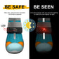 LED Dog Shoes – Breathable Mesh Paw Protectors with Night Lights, Non-Slip Wear-Resistant Soles, Adjustable Straps for Secure Fit