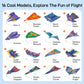 💎 More Value, Less Cost 🛍️DIY Paper Airplane Kit for Kids Creative STEM Fun✈️