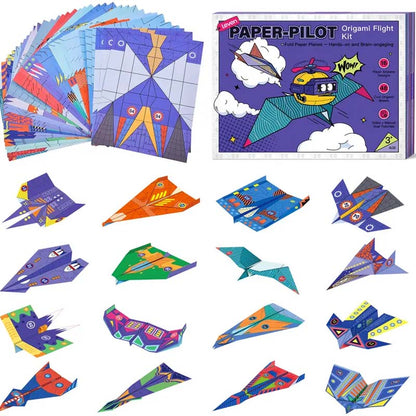 💎 More Value, Less Cost 🛍️DIY Paper Airplane Kit for Kids Creative STEM Fun✈️