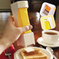 Stick Butter Cutter – Handheld Stainless Steel Slicer, One-Click Portion Control, Non-Stick Blades
