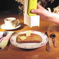 Stick Butter Cutter – Handheld Stainless Steel Slicer, One-Click Portion Control, Non-Stick Blades