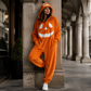 🎃Happy Halloween👻-Pumpkin Onesie – Cozy Plush Halloween Costume Jumpsuit for Adults