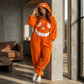 🎃Happy Halloween👻-Pumpkin Onesie – Cozy Plush Halloween Costume Jumpsuit for Adults