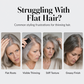 🎯 Amazing Deals Inside 🔥90ml Fluffy Hair Volumizing Spray for Long-Lasting Style,Natural Hold, Fine Hair Thickening Mist with Peach Fragrance