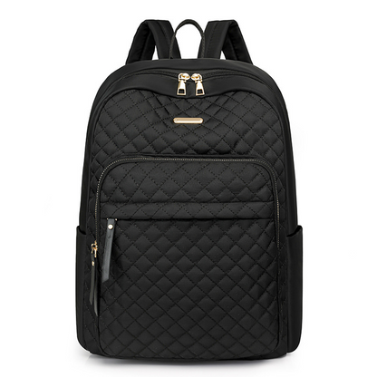 Casual Large Capacity Quilted Backpack
