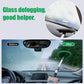 Windshield Cleaning Tool Set with Extendable Handle, Non-Slip Grip, Washable & Reusable Pads