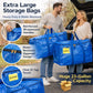 Heavy-Duty Moving Storage Bag – Extra-Large 69L Zippered Tote for Moving, Travel & Home Organization, Foldable & Durable