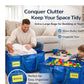 Heavy-Duty Moving Storage Bag – Extra-Large 69L Zippered Tote for Moving, Travel & Home Organization, Foldable & Durable