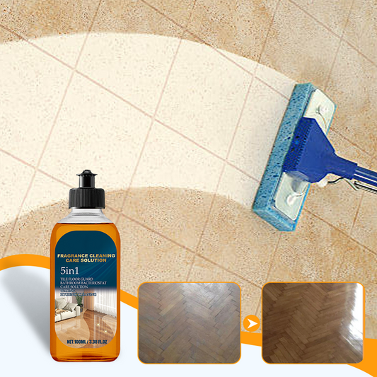Floor Cleaner – Quick-Drying, Streak-Free Formula for Multiple Surfaces, Fresh Lemon Scent, Removes Tough Stains