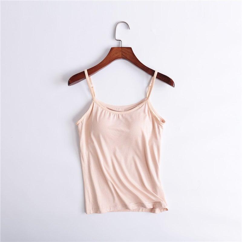 Tank With Built-In Bra - dressowy