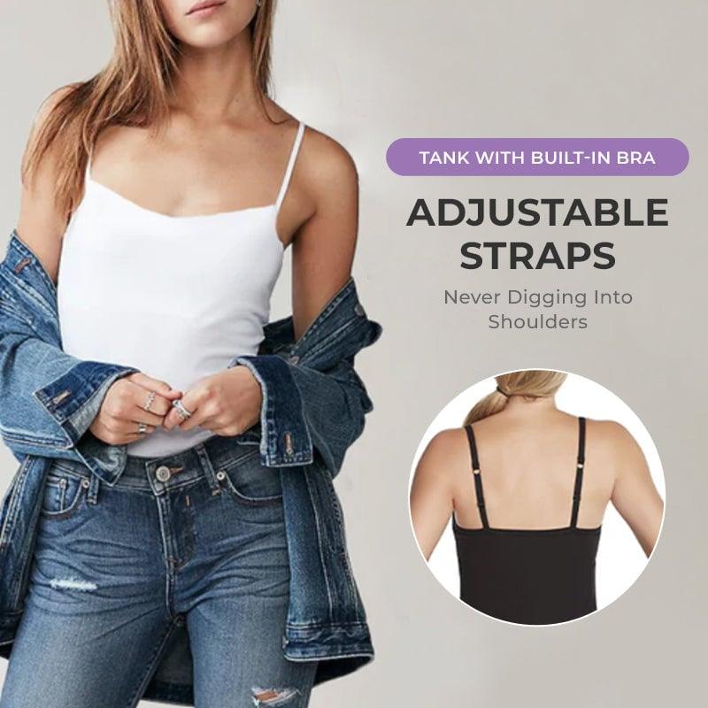 Tank With Built-In Bra - dressowy