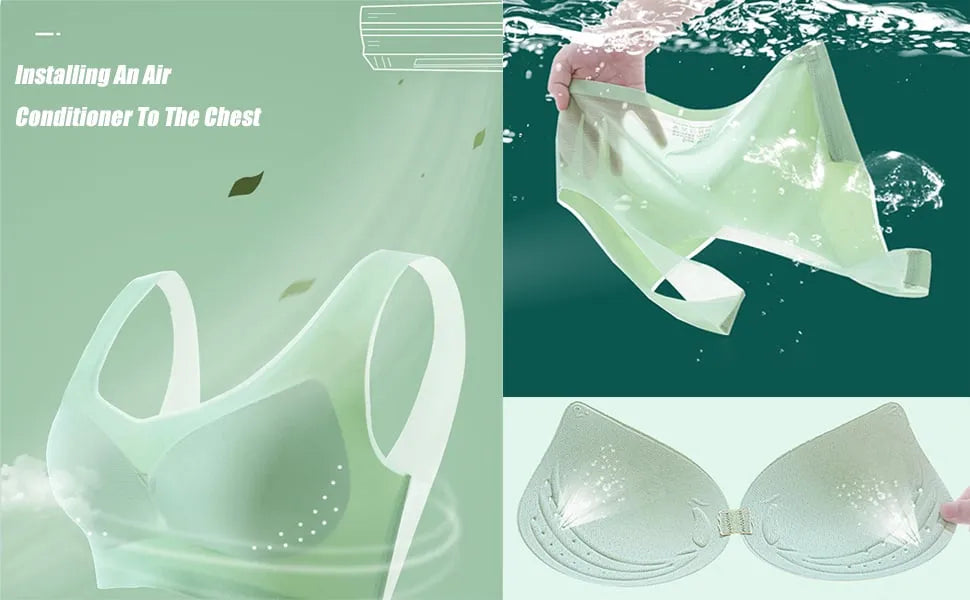 Ultra-thin Ice Silk Bra (Summer Hot Sale) - dressowy