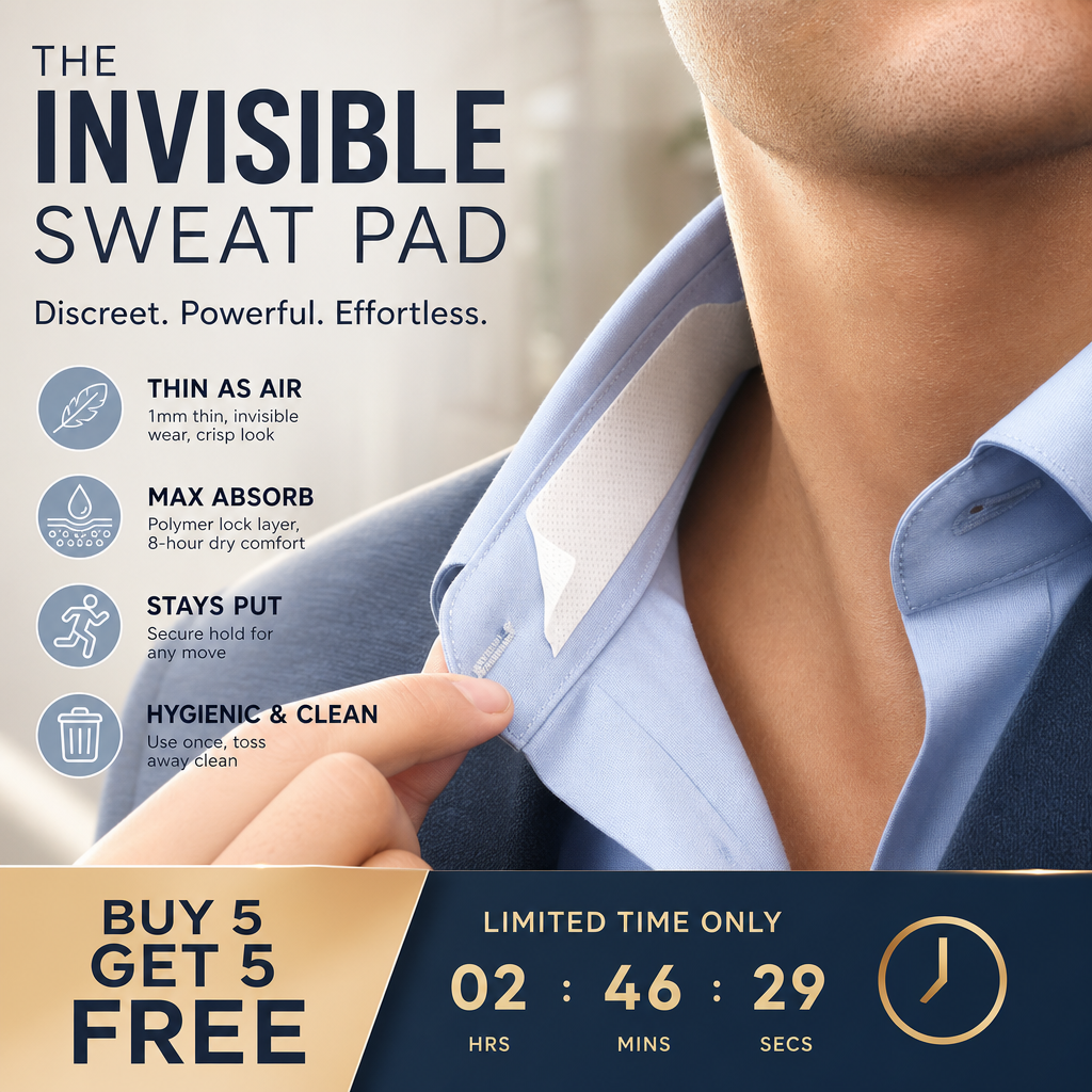 🏆 Last Day Special Price £9.99 ! 💗More for the same price🎁Invisible Disposable Collar & Cuff Sweat Liners