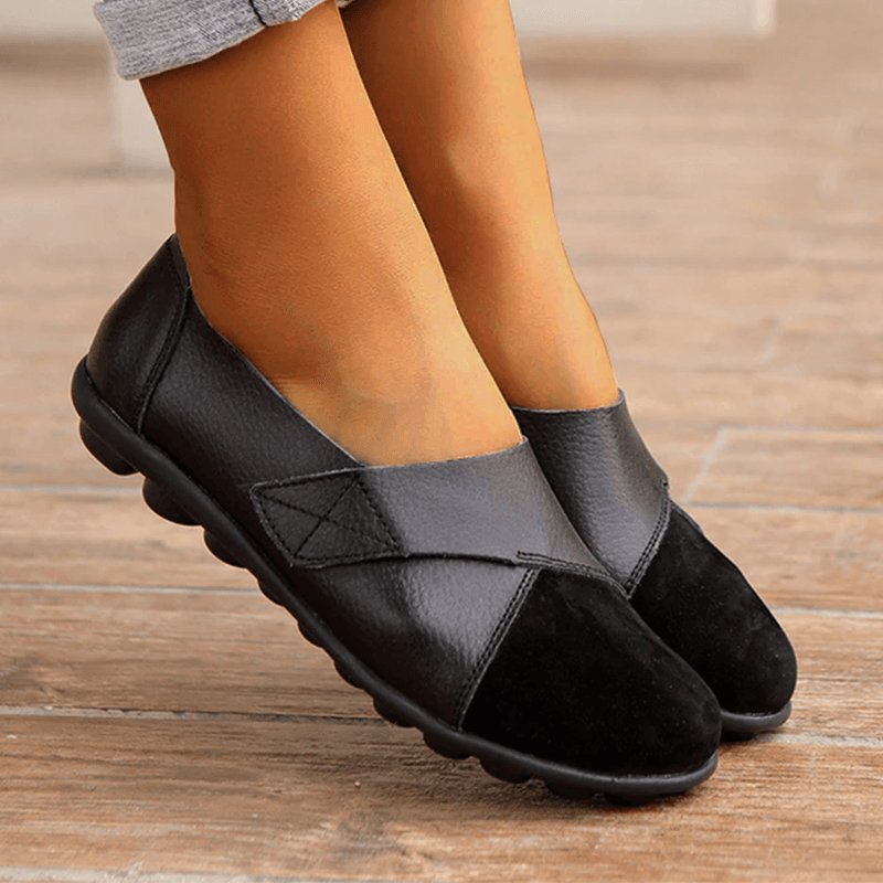 Vanccy- Premium Orthopedic Shoes Genuine Comfy Leather Loafers - dressowy