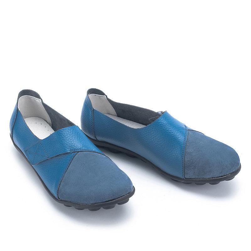 Vanccy- Premium Orthopedic Shoes Genuine Comfy Leather Loafers - dressowy