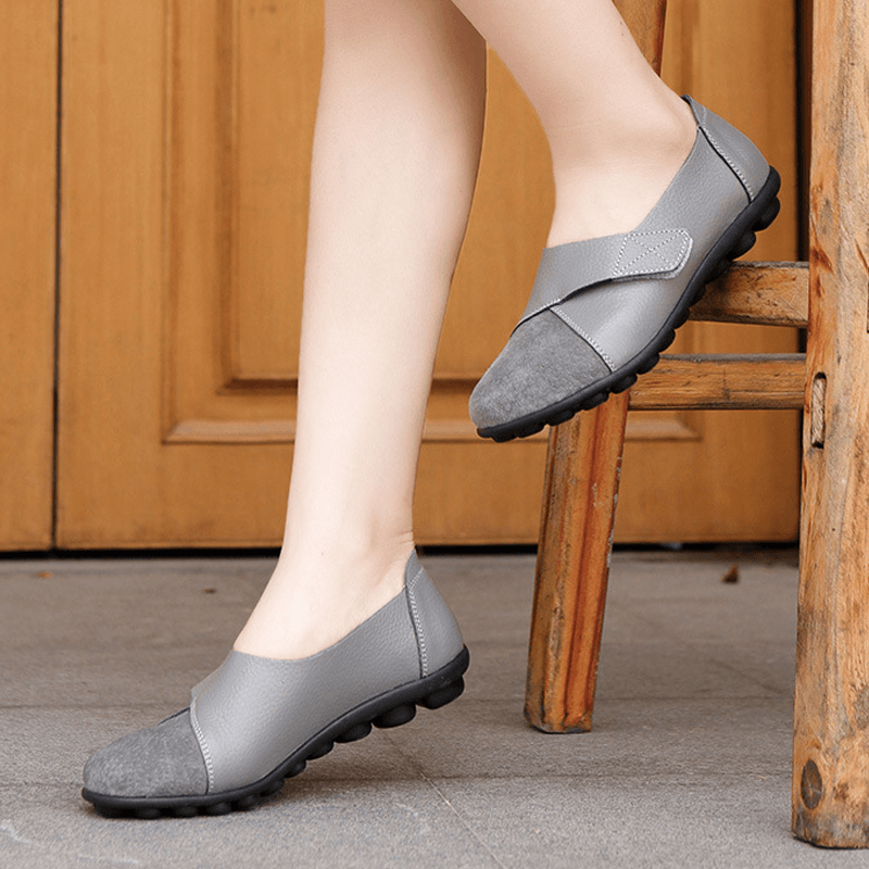 Vanccy- Premium Orthopedic Shoes Genuine Comfy Leather Loafers - dressowy